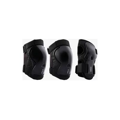 OXELO Protektoren Schoner Kinder 3er-Set Inliner - Play schwarz OXELO Protektoren Schoner Kinder 3er-Set Inliner - Play schwarz