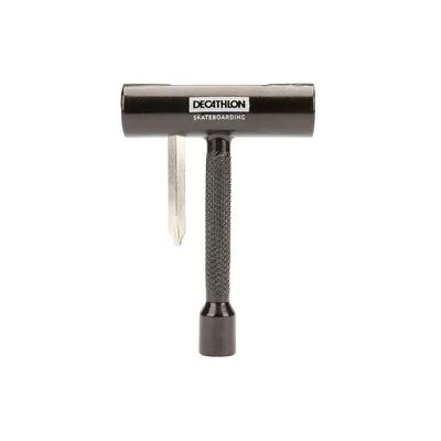 Decathlon Werkzeug Skatetool Skateboard Longboard aus Metall TT500 schwarz Decathlon Werkzeug Skatetool Skateboard Longboard aus Metall TT500 schwarz