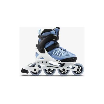 OXELO Inline Skates Inliner Kinder Fitness - Fit 5 blau/weiß OXELO Inline Skates Inliner Kinder Fitness - Fit 5 blau/weiß