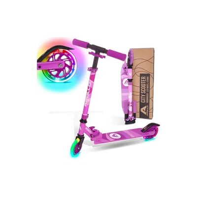 Apollo City Scooter Moonracer – Leichter Kinderroller mit LED-Rollen und Federung Apollo City Scooter Moonracer – Leichter Kinderroller mit LED-Rollen und Federung