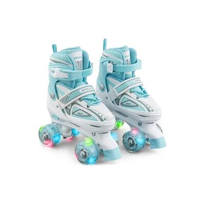 Apollo Super Quad LED ABEC7 verstellbare Kinder Rollschuhe Apollo Super Quad LED ABEC7 verstellbare Kinder Rollschuhe