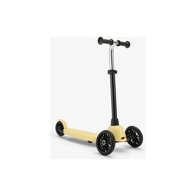 OXELO Scooter Tretroller Kinder mit 3 Rollen - B100 gelb OXELO Scooter Tretroller Kinder mit 3 Rollen - B100 gelb