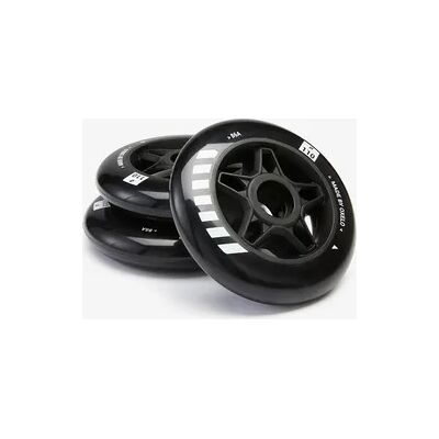 Rollen Inline Skates Oxelo 110 mm 86A 3 Stück schwarz Rollen Inline Skates Oxelo 110 mm 86A 3 Stück schwarz