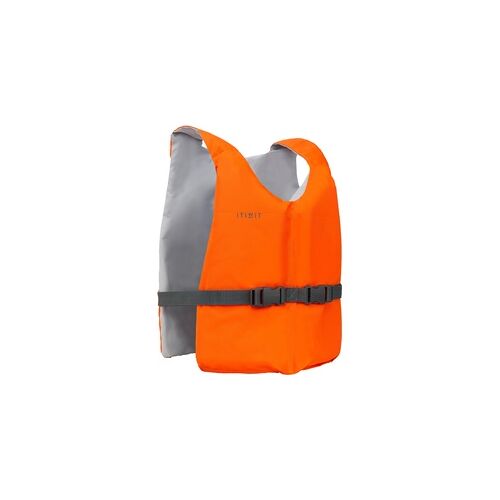 ITIWIT Auftriebsweste Segeln Kajak SUP Kinder/Damen/Herren BA 50N – orange/grau, grau orange, 40-60kg