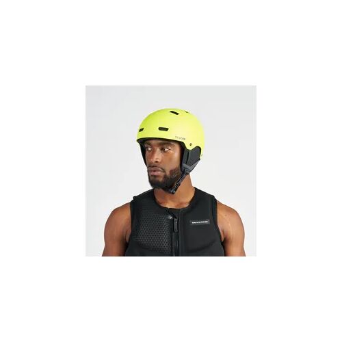 WAKEBOARDING Wassersport-Helm - 500 gelb, EINHEITSFARBE, S
