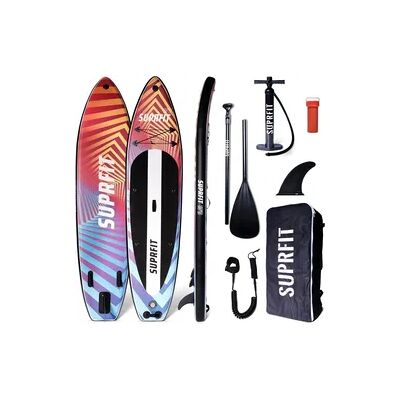 SUPRFIT SUP Board Set aufblasbar - Touring Stand Up Paddle 10'8 Optical SUPRFIT SUP Board Set aufblasbar - Touring Stand Up Paddle 10'8 Optical