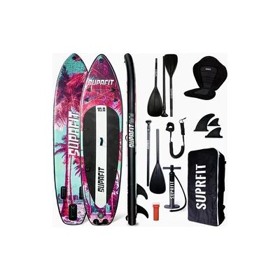 Suprfit Stand-Up Paddling Board Miami Mint mit Kajak Sitz & Kajak Paddel Suprfit Stand-Up Paddling Board Miami Mint mit Kajak Sitz & Kajak Paddel
