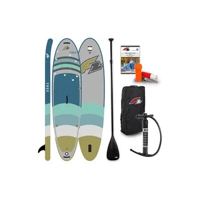 F2 SUP Stand Up Paddle Board Free V2 323cm 10,6 Grau/Blau/Grün F2 SUP Stand Up Paddle Board Free V2 323cm 10,6 Grau/Blau/Grün