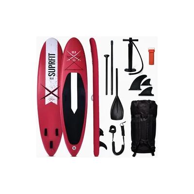 SUPRFIT SUP Board Set aufblasbar - Touring Stand Up Paddle 10'8 Lailani Red SUPRFIT SUP Board Set aufblasbar - Touring Stand Up Paddle 10'8 Lailani Red