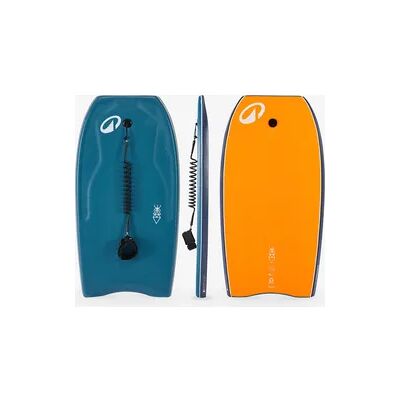 Decathlon Bodyboard mit Leash 500 blau/orange Decathlon Bodyboard mit Leash 500 blau/orange