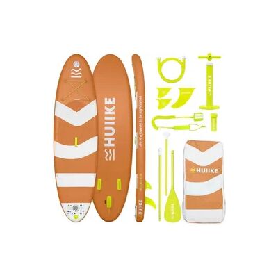 HUIIKE Stand Up Paddling Board Aufblasbar 10’ Inklusive Zubehör, bis 130 kg, Orange HUIIKE Stand Up Paddling Board Aufblasbar 10’ Inklusive Zubehör, bis 130 kg, Orange