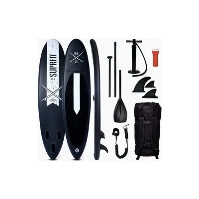 SUPRFIT SUP Board Set aufblasbar - Touring Stand Up Paddle 10'8 Lailani Black SUPRFIT SUP Board Set aufblasbar - Touring Stand Up Paddle 10'8 Lailani Black