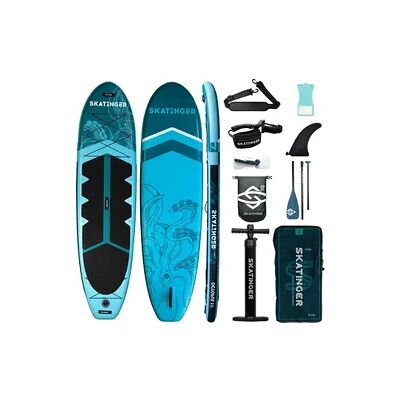 SUP-Board SKATINGER Octopus 335x86x15 cm (11') allround, mit Zubehö set SUP-Board SKATINGER Octopus 335x86x15 cm (11') allround, mit Zubehö set
