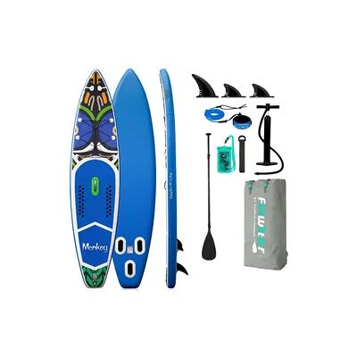 KOL OUTDOOR SUP Board aufblasbar MONKEY 11'6" Allround – Stand Up Paddle 350x84x15 cm KOL OUTDOOR SUP Board aufblasbar MONKEY 11'6" Allround – Stand Up Paddle 350x84x15 cm