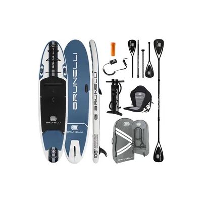 BRUNELLI 10.8 Windsurf SUP Woven X Fusion Double Layer Board Stand Up Paddle Komplettset BRUNELLI 10.8 Windsurf SUP Woven X Fusion Double Layer Board Stand Up Paddle Komplettset