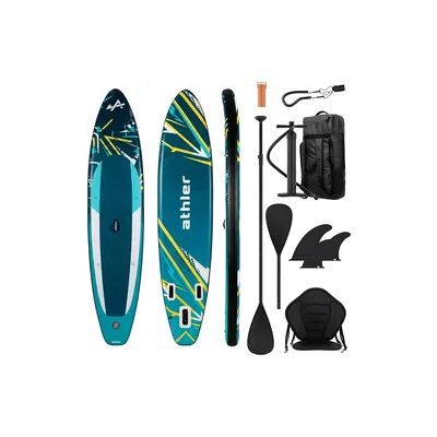 Athler Zander 350 Green aufblasbares SUP-Board mit Sitz und Paddel Athler Zander 350 Green aufblasbares SUP-Board mit Sitz und Paddel