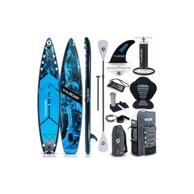 SUP Board 365 cm THUNDER professionell zum Schwimmen stabil Kajak Komplettset SUP Board 365 cm THUNDER professionell zum Schwimmen stabil Kajak Komplettset