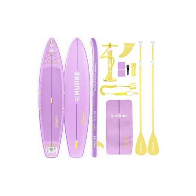 HUIIKE Stand Up Paddling Board 2 Personen Touring 12’6” mit Zubehör, bis 170 kg, Lilac HUIIKE Stand Up Paddling Board 2 Personen Touring 12’6” mit Zubehör, bis 170 kg, Lilac