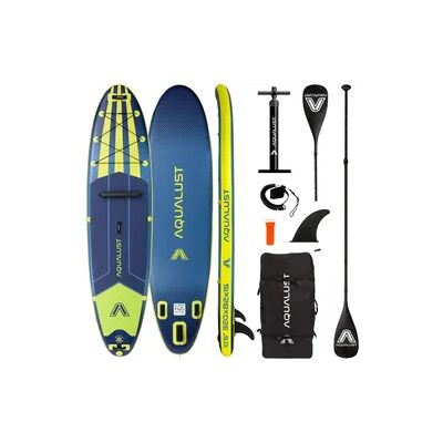AQUALUST 10.6 iSUP Board Stand Up Paddle aufblasbar 320 cm Set mit Kajakpaddel AQUALUST 10.6 iSUP Board Stand Up Paddle aufblasbar 320 cm Set mit Kajakpaddel