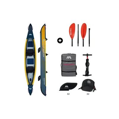 Aufblasbares 2-Sitzer-Kajak Aqua Marina Tomahawk Air-K 440, Komplettset mit 2 Pa Aufblasbares 2-Sitzer-Kajak Aqua Marina Tomahawk Air-K 440, Komplettset mit 2 Pa