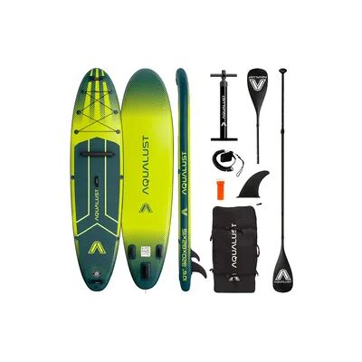 AQUALUST 10.6 iSUP Board Stand Up Paddle aufblasbar 320 cm Set mit Kajakpaddel AQUALUST 10.6 iSUP Board Stand Up Paddle aufblasbar 320 cm Set mit Kajakpaddel