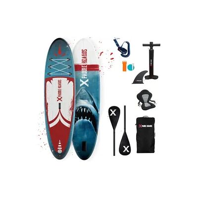 X PADDLE BOARDS Stand up paddle Inflatable Pack Complete X Shark 320 x 82 x 15cm option kayak X PADDLE BOARDS Stand up paddle Inflatable Pack Complete X Shark 320 x 82 x 15cm option kayak