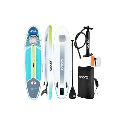 Enero Set: Aufblasbares SUP-Board mit Sichtfenster 320X81X15CM Enero Set: Aufblasbares SUP-Board mit Sichtfenster 320X81X15CM