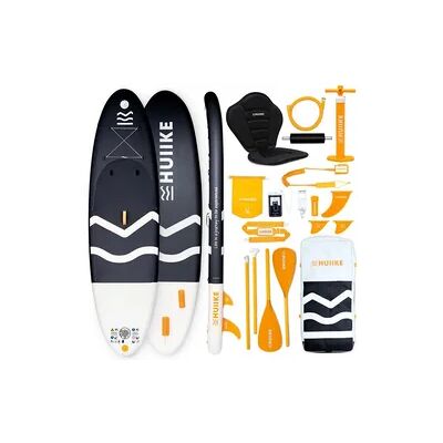 HUIIKE Stand Up Paddling Board Aufblasbar 10’ zum Kajak Umbaubar, bis 130 kg, Schwarz HUIIKE Stand Up Paddling Board Aufblasbar 10’ zum Kajak Umbaubar, bis 130 kg, Schwarz