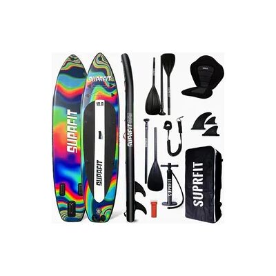 Suprfit Stand-Up Paddling Board Chroma mit Kajak Sitz & Kajak Paddel Suprfit Stand-Up Paddling Board Chroma mit Kajak Sitz & Kajak Paddel
