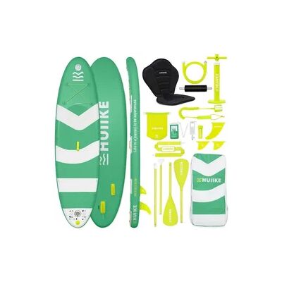HUIIKE Stand Up Paddling Board Aufblasbar 10’ zum Kajak Umbaubar, bis 130 kg, Grün HUIIKE Stand Up Paddling Board Aufblasbar 10’ zum Kajak Umbaubar, bis 130 kg, Grün