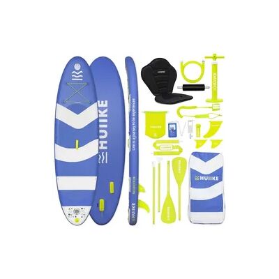 HUIIKE Stand Up Paddling Board Aufblasbar 10’ zum Kajak Umbaubar, bis 130 kg, Blau HUIIKE Stand Up Paddling Board Aufblasbar 10’ zum Kajak Umbaubar, bis 130 kg, Blau