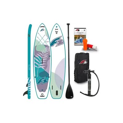 F2 SUP Stand Up Paddle Board Surf Woman V2 Damen 323cm 10,6 Weiss/Türkis F2 SUP Stand Up Paddle Board Surf Woman V2 Damen 323cm 10,6 Weiss/Türkis