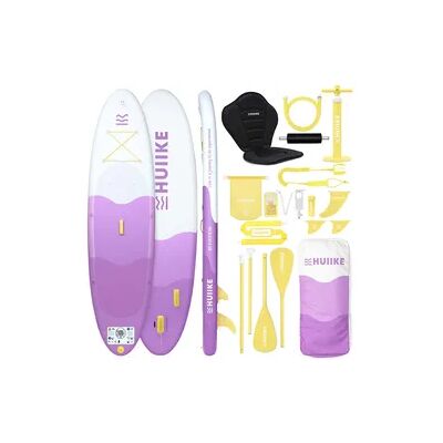 HUIIKE Stand Up Paddling Board Aufblasbar 10’ zum Kajak Umbaubar, bis 130 kg, Lila HUIIKE Stand Up Paddling Board Aufblasbar 10’ zum Kajak Umbaubar, bis 130 kg, Lila