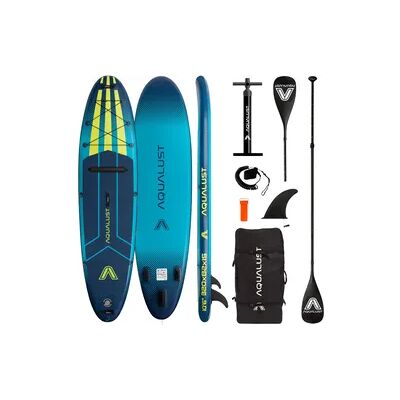 AQUALUST 10.6 iSUP Board Stand Up Paddle aufblasbar 320 cm Set mit Kajakpaddel AQUALUST 10.6 iSUP Board Stand Up Paddle aufblasbar 320 cm Set mit Kajakpaddel