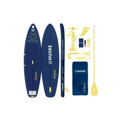 HUIIKE Stand Up Paddling Board Aufblasbar Touring 11’6” mit Zubehör, bis 150 kg, Blau HUIIKE Stand Up Paddling Board Aufblasbar Touring 11’6” mit Zubehör, bis 150 kg, Blau