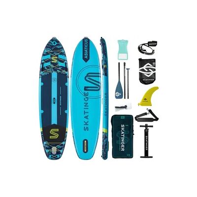 SUP-Board SKATINGER Asiaticus 350x85x15 cm (11'6'') yoga, mit Zubehörset SUP-Board SKATINGER Asiaticus 350x85x15 cm (11'6'') yoga, mit Zubehörset