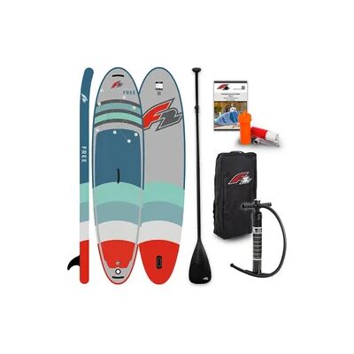 F2 SUP Stand Up Paddle Board Free V2 323cm 10,6 Grau/Blau/Rot F2 SUP Stand Up Paddle Board Free V2 323cm 10,6 Grau/Blau/Rot