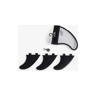 Surf System 3 Finnen-Set - Kompatibel FCS - Schwarz - Unisex - Surfen Surf System 3 Finnen-Set - Kompatibel FCS - Schwarz - Unisex - Surfen