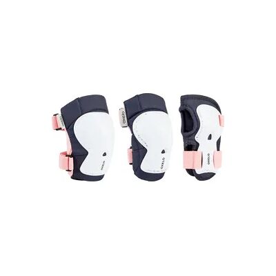 OXELO Protektoren Schoner Kinder 3er-Set Inliner - Play Bridal pink OXELO Protektoren Schoner Kinder 3er-Set Inliner - Play Bridal pink