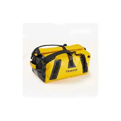 TRIBORD Wasserfeste Reisetasche 60 l gelb/schwarz TRIBORD Wasserfeste Reisetasche 60 l gelb/schwarz