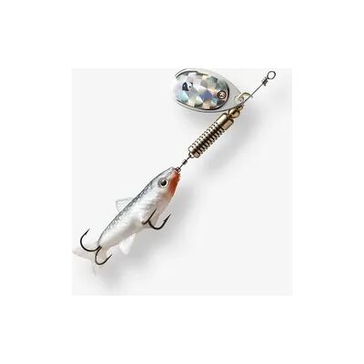CAPERLAN Spinner mit Elritze Weta #3 naturfarben Raubfischangeln CAPERLAN Spinner mit Elritze Weta #3 naturfarben Raubfischangeln