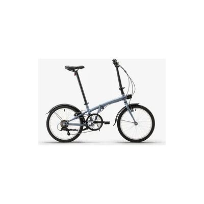 BTWIN Faltrad Klapprad 20 Zoll Fold 120 grau BTWIN Faltrad Klapprad 20 Zoll Fold 120 grau