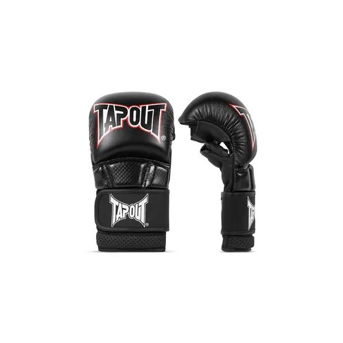 TAPOUT MMA-Sparring-Handschuhe BRAWL schwarz rot L-XL (140 - 164)
