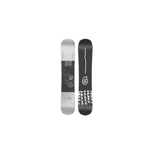 Snowboard Herren Drake LEAGUE 2024 schwarz weiß 156 CM
