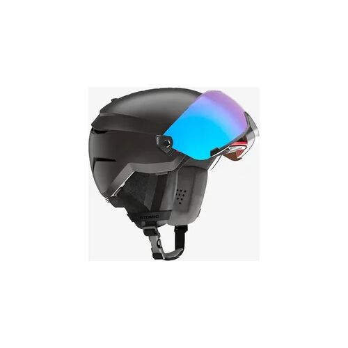 Skihelm mit Visier - Atomic Sasor Visor schwarz schwarz 59-61 CM