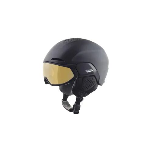 Skihelm Ski Alpina Alto Q Lite Schwarz bunt 59-63CM