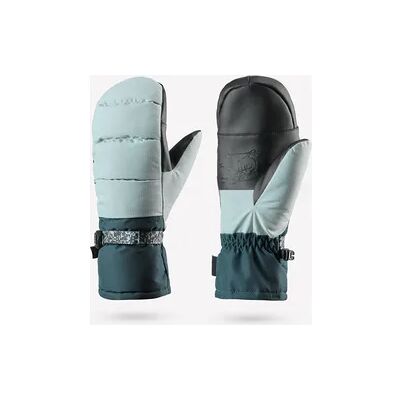 QUECHUA Skihandschuhe Fäustlinge Kinder wasserdicht - 500 blau/grün QUECHUA Skihandschuhe Fäustlinge Kinder wasserdicht - 500 blau/grün