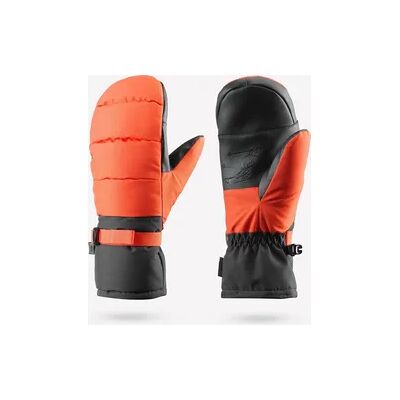QUECHUA Skihandschuhe Fäustlinge Kinder wasserdicht - 500 orange/schwarz QUECHUA Skihandschuhe Fäustlinge Kinder wasserdicht - 500 orange/schwarz