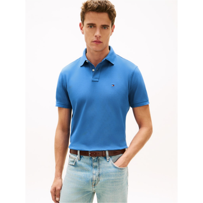 Tommy Hilfiger Herren Shirt Mw0mw17770 - blue orbit - male - L Tommy Hilfiger Herren Shirt Mw0mw17770 - blue orbit - male - L