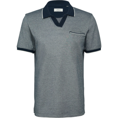 S.oliver Herren Shirt 2163492 - Blau - male - L S.oliver Herren Shirt 2163492 - Blau - male - L